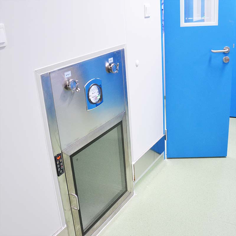 洁净窗批发厂家讲解洁净室湖北净化工程的洁净度要达到的要求